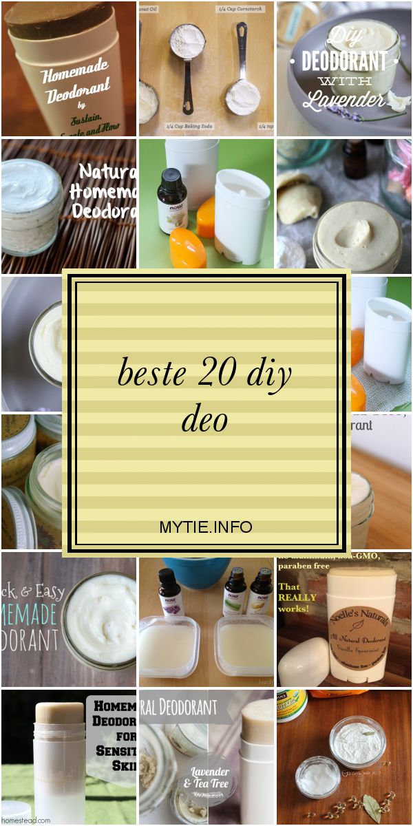 Beste 20 Diy Deo